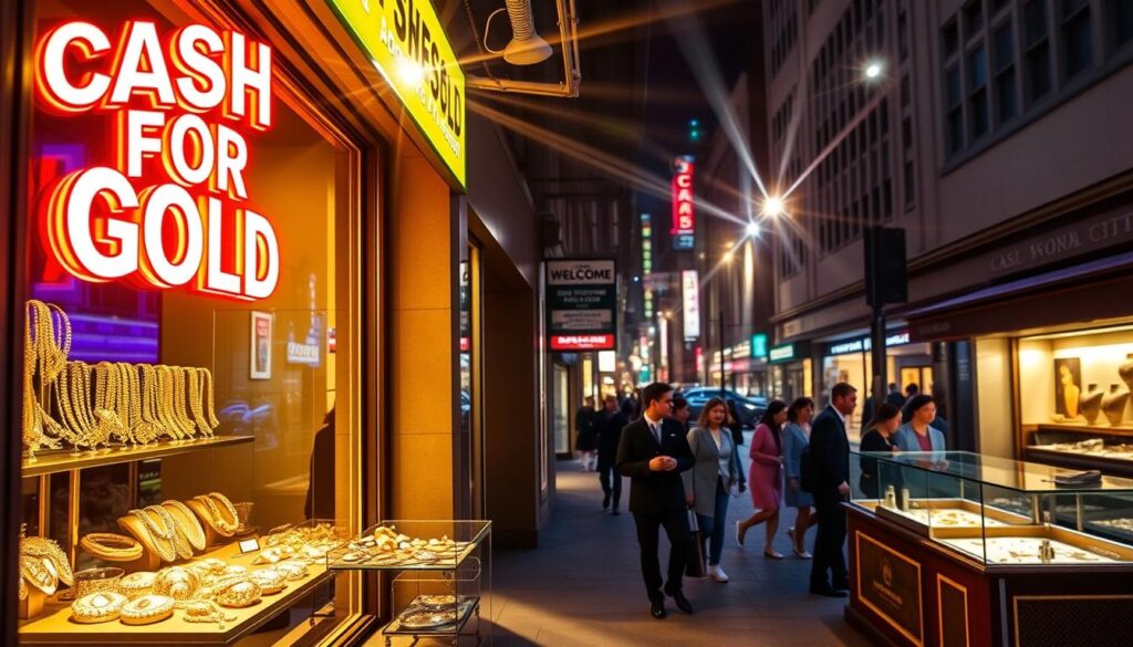 selling gold for cash